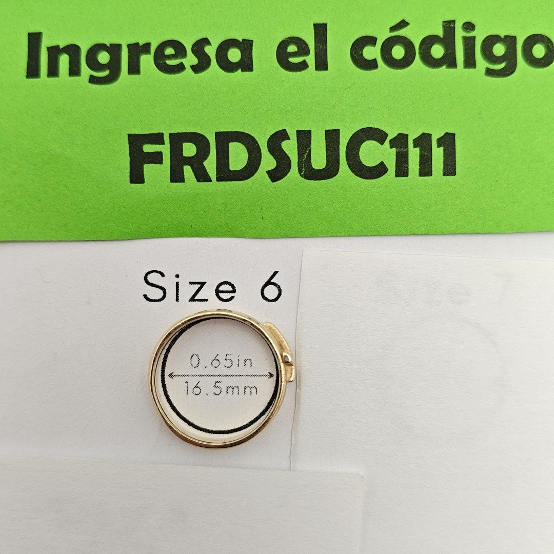 ANILLITO ORO 18 K 3.8 GRMS (SEMINUEVO)