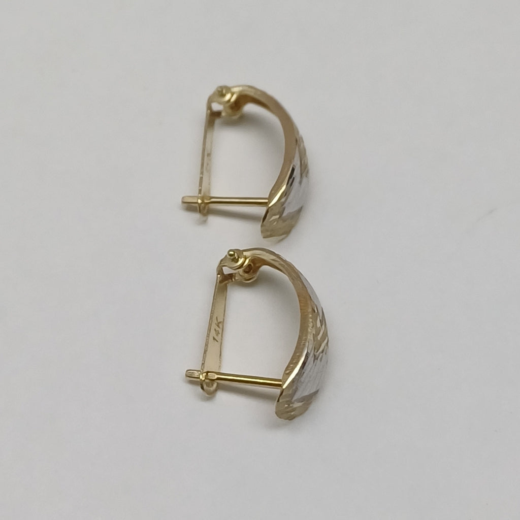 ARETES PAR ORO 14 K 1.5 GRMS (SEMINUEVO)