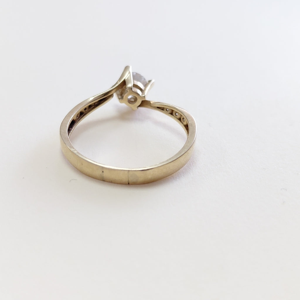 SOLITARIO ORO 14 K 3 GRMS (SEMINUEVO)