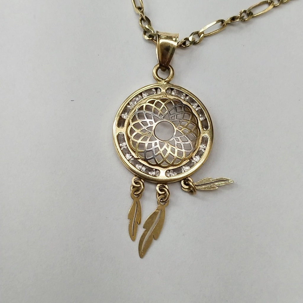 CADENA, DIJE ORO 10 K 3.8 GRMS (SEMINUEVO)