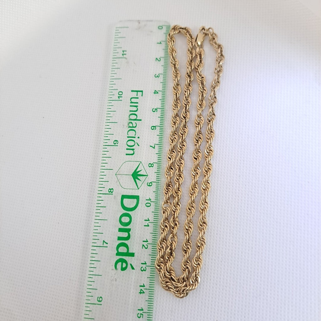 CADENA ORO 14 K 36,10 GRMS (SEMINUEVO)