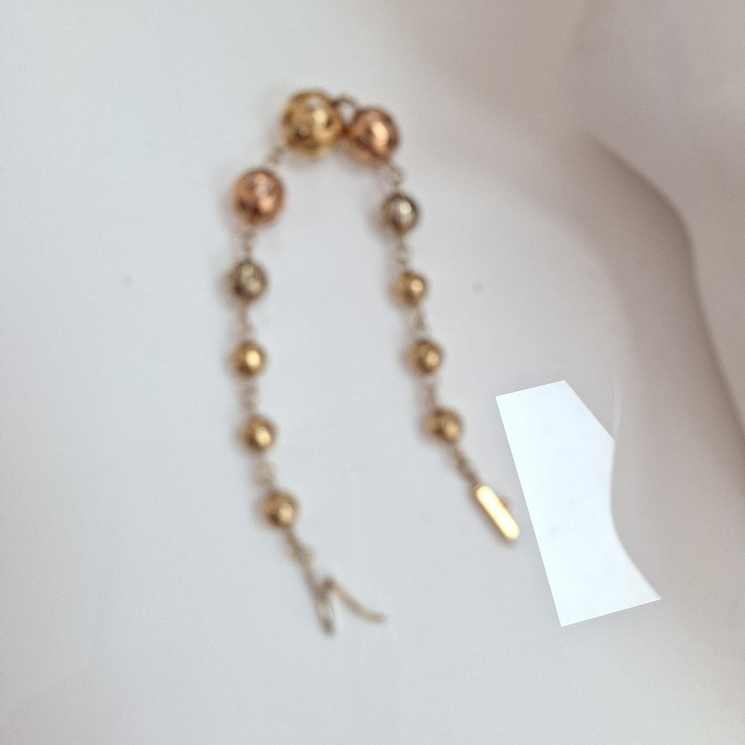 PULSERA ORO 14 K 9.2 GRMS (SEMINUEVO)