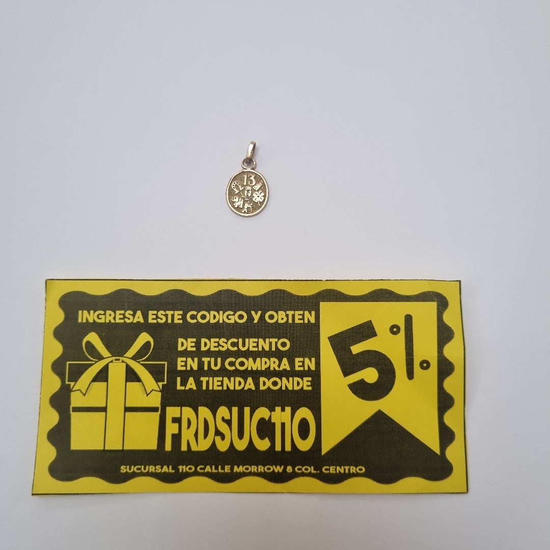 DIJE ORO 14 K 1,60 GRMS (SEMINUEVO)
