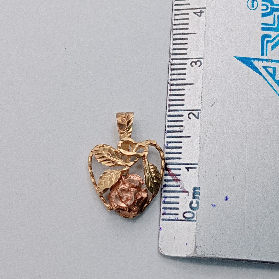 DIJE ORO COMBINADO 14 K 1.9 GRMS (SEMINUEVO)