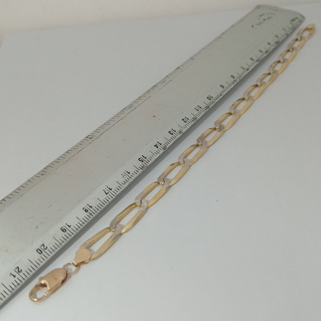 PULSERA ORO,RODIADO 14 K 12,30 GRMS (SEMINUEVO)