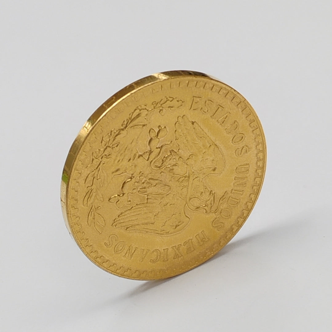 K1 41.6 GRMS 21 K IDENTIFICACIÓN MONEDA NOMINATIVA MONEDAS PESOS 50 PESOS (SEMINUEVO)