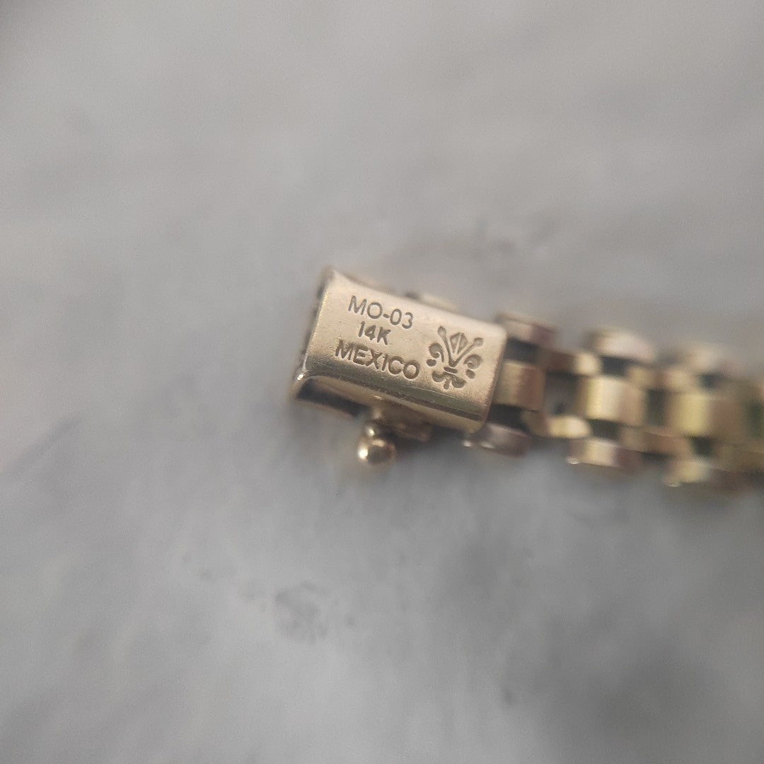 PULSERA ORO 14 K 8.8 GRMS (SEMINUEVO)