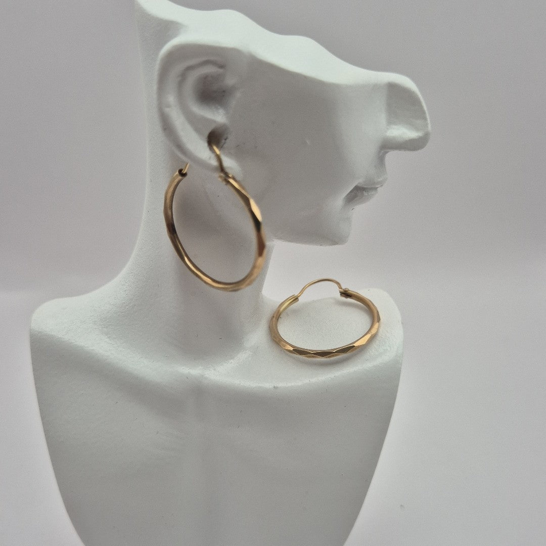 ARRACADAS PAR ORO 14 K 1,90 GRMS (SEMINUEVO)