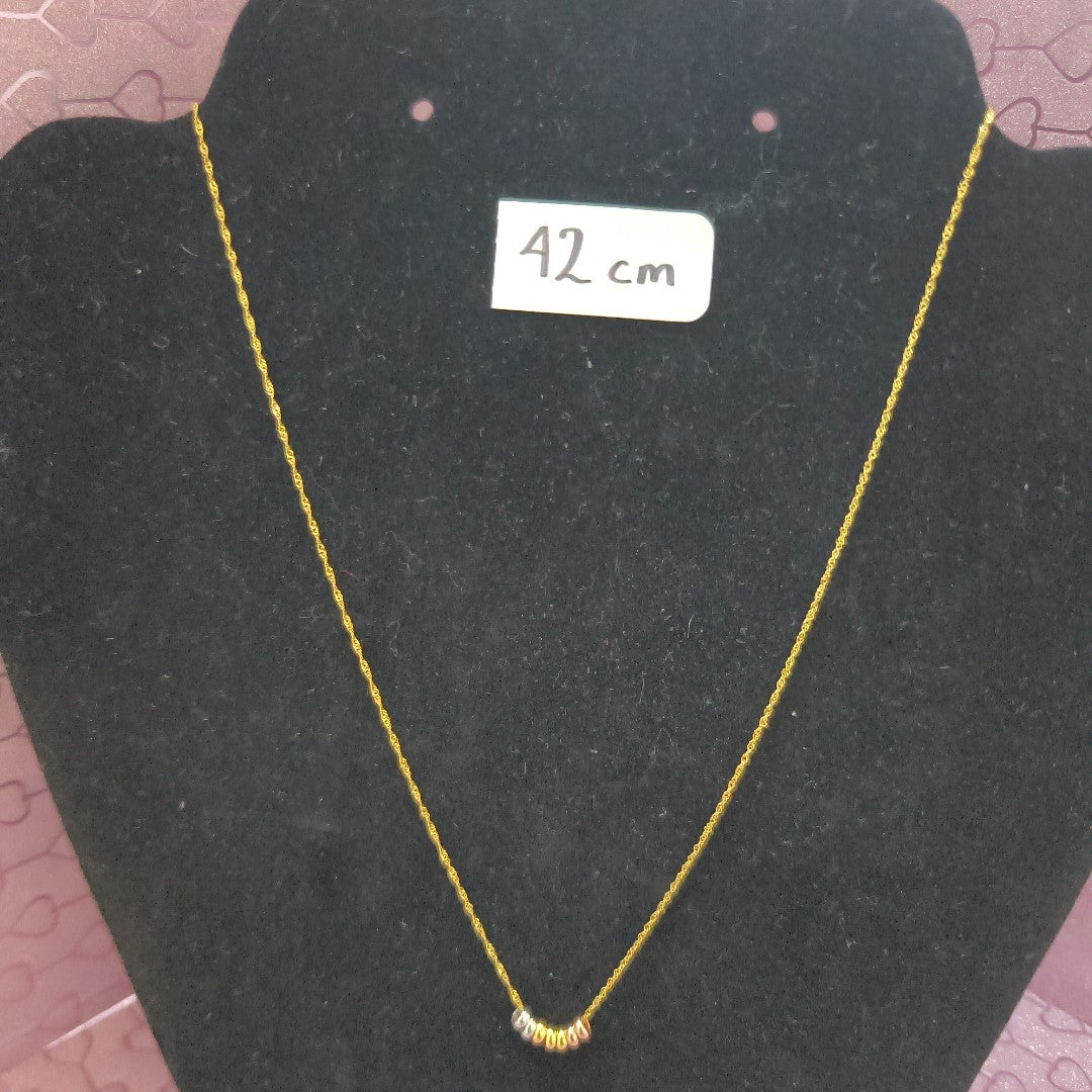 GARGANTILLA ORO 14 K 1,00 GRMS (SEMINUEVO)