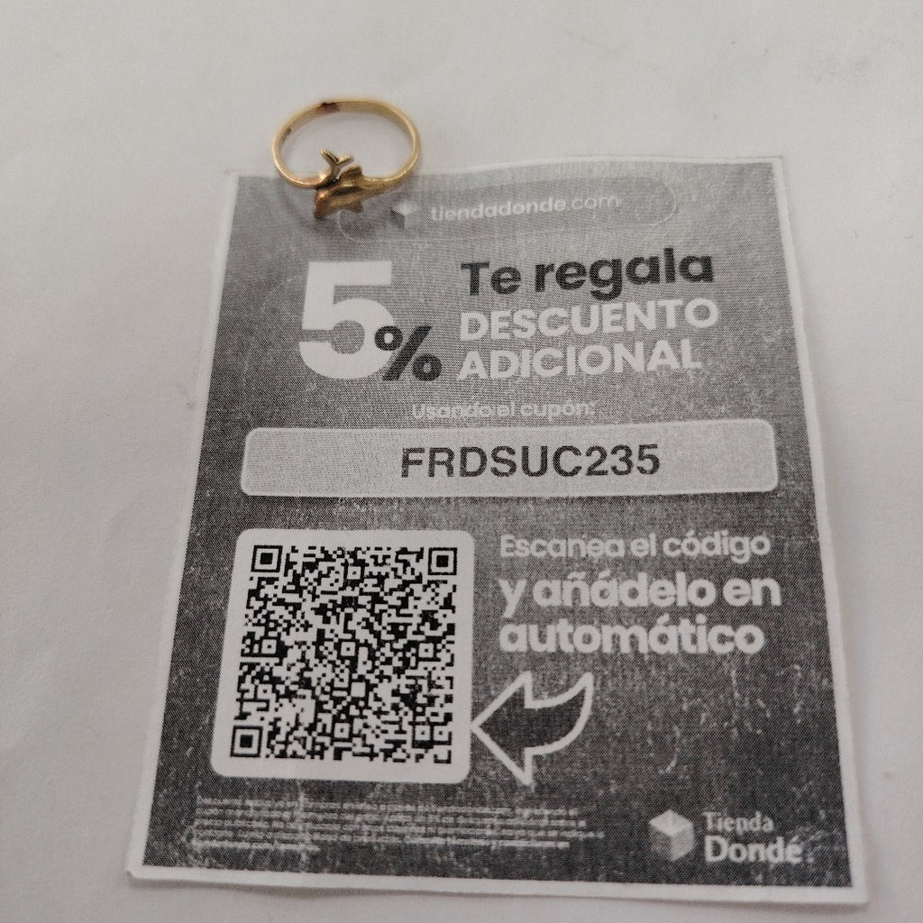 ANILLITO ORO 10 K 1,60 GRMS (SEMINUEVO)