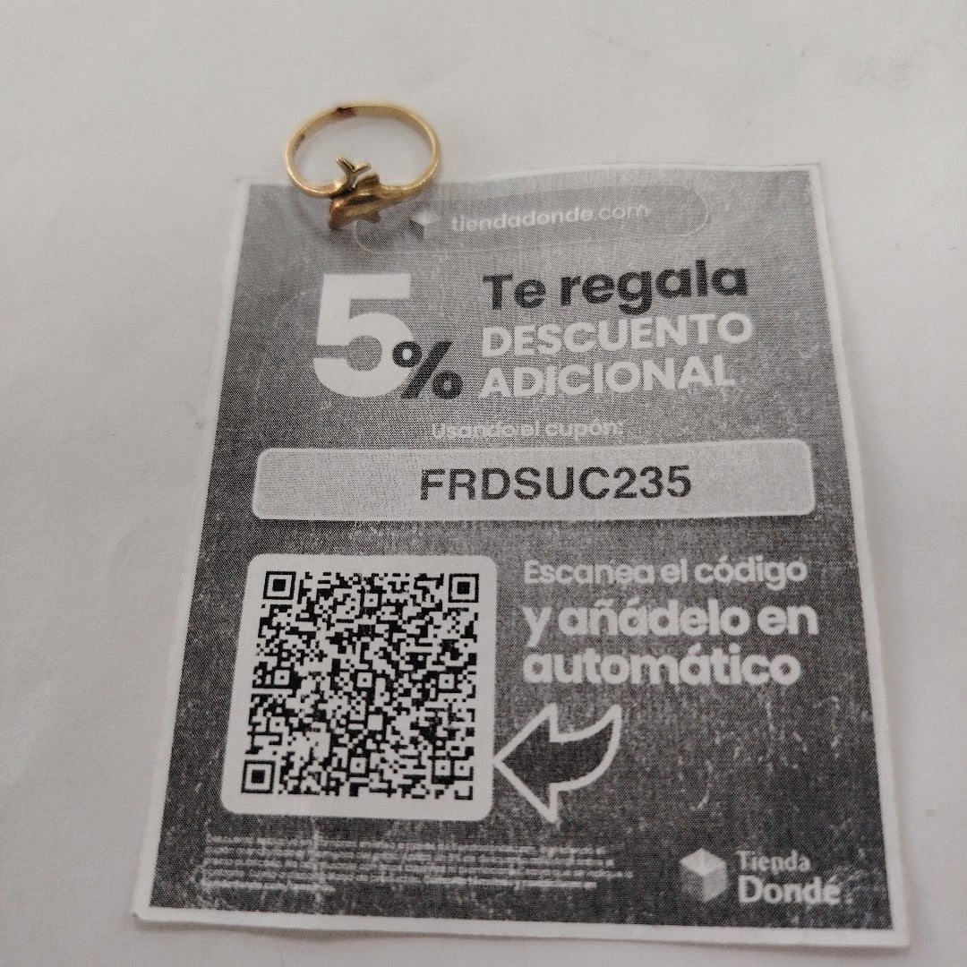 ANILLITO ORO 10 K 1,60 GRMS (SEMINUEVO)