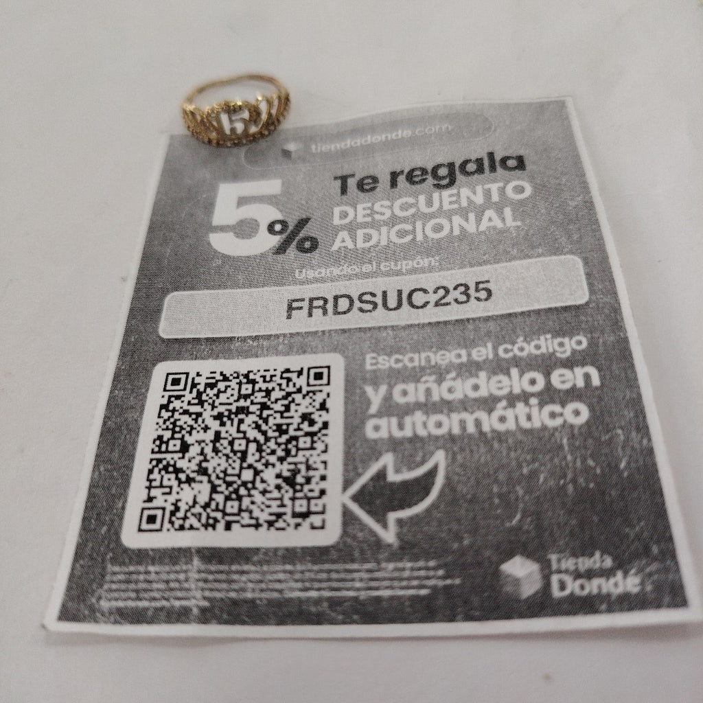 ANILLITO ORO 10 K 1,40 GRMS (SEMINUEVO)