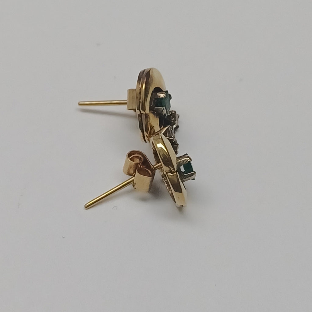 ARETES PAR ORO 14 K 3,70 GRMS (SEMINUEVO)