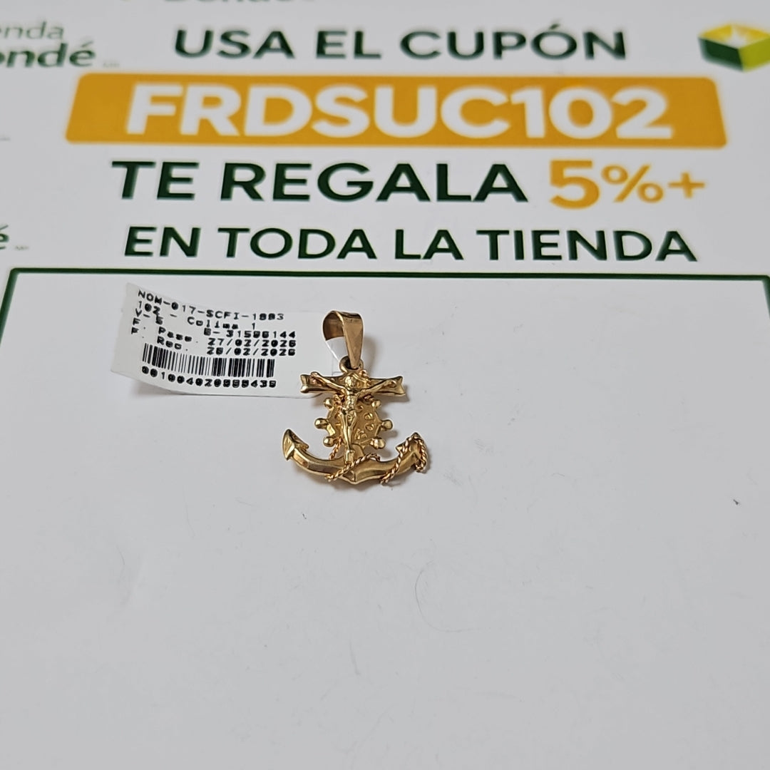 DIJE ORO 10 K 1.5 GRMS (SEMINUEVO)