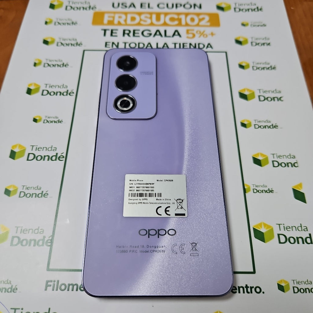 CELULAR OPPO  A80 5G CPH2639 (2024) 256 GB 8 GB RAM (SEMINUEVO)