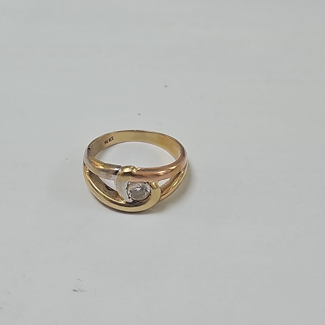 ANILLO ORO 14 K 5.5 GRMS (SEMINUEVO)