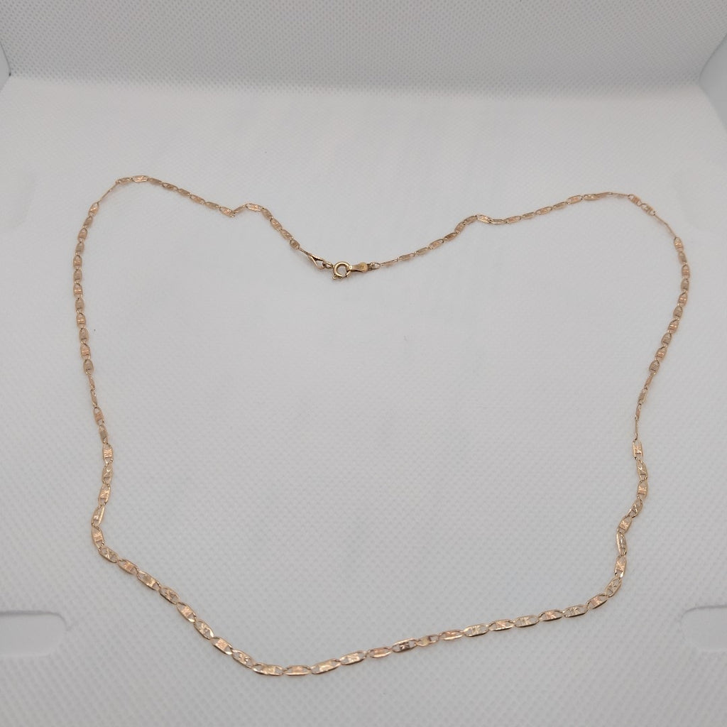 CADENA ORO COMBINADO 10 K 3.2 GRMS (SEMINUEVO)