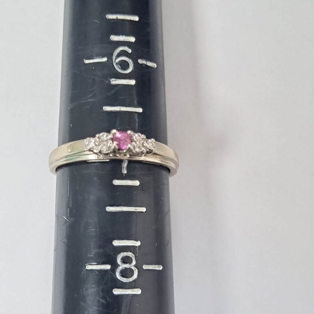 ANILLITO ORO BLANCO 10 K 2,90 GRMS (SEMINUEVO)
