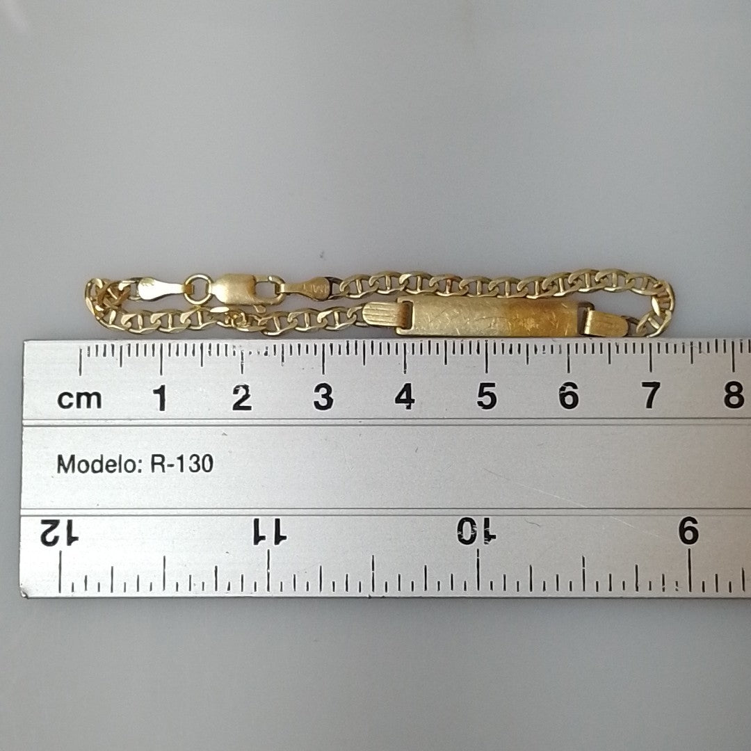 ESCLAVA ORO 14 K 3,40 GRMS (SEMINUEVO)