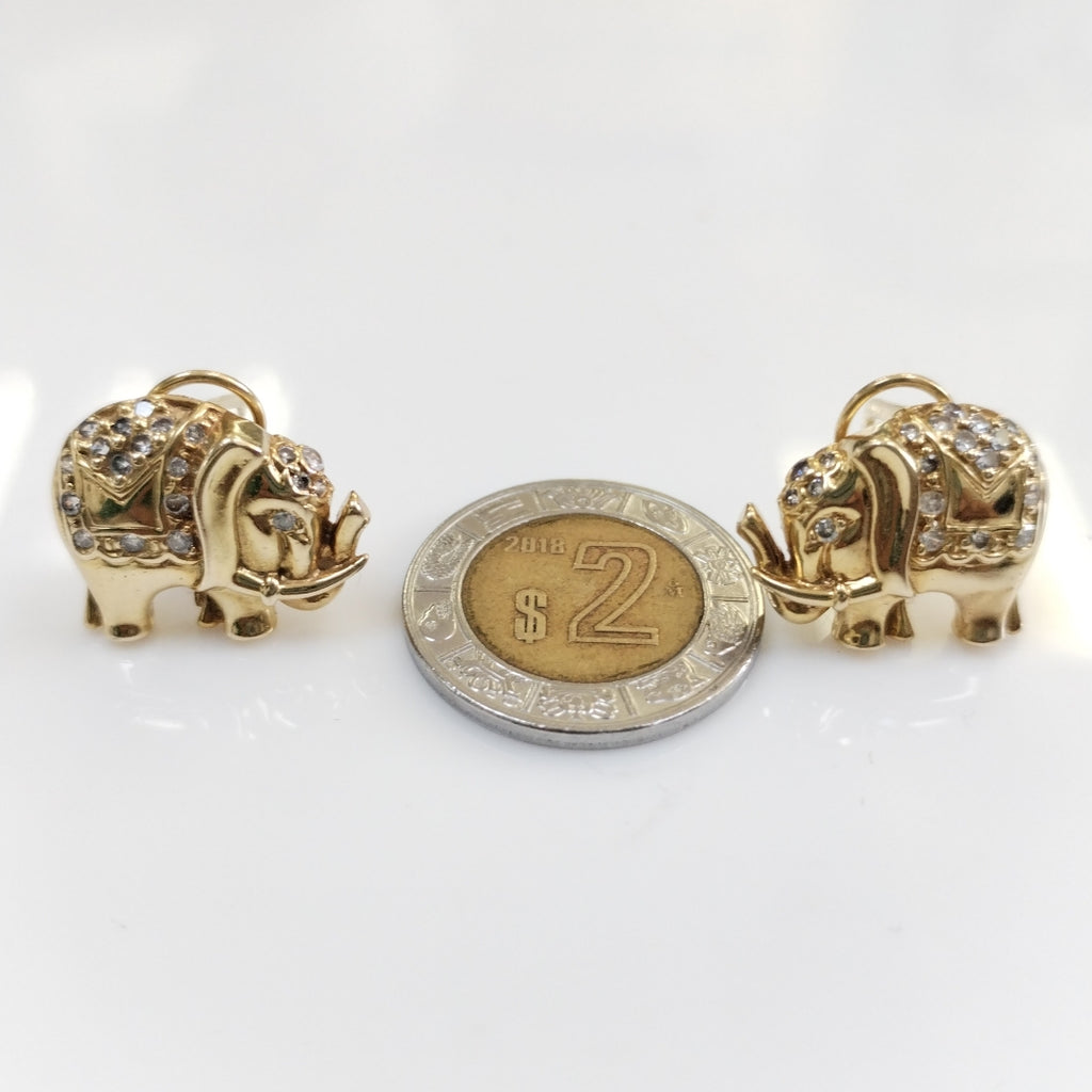 ARETES PAR ORO 10 K 4,50 GRMS (SEMINUEVO)