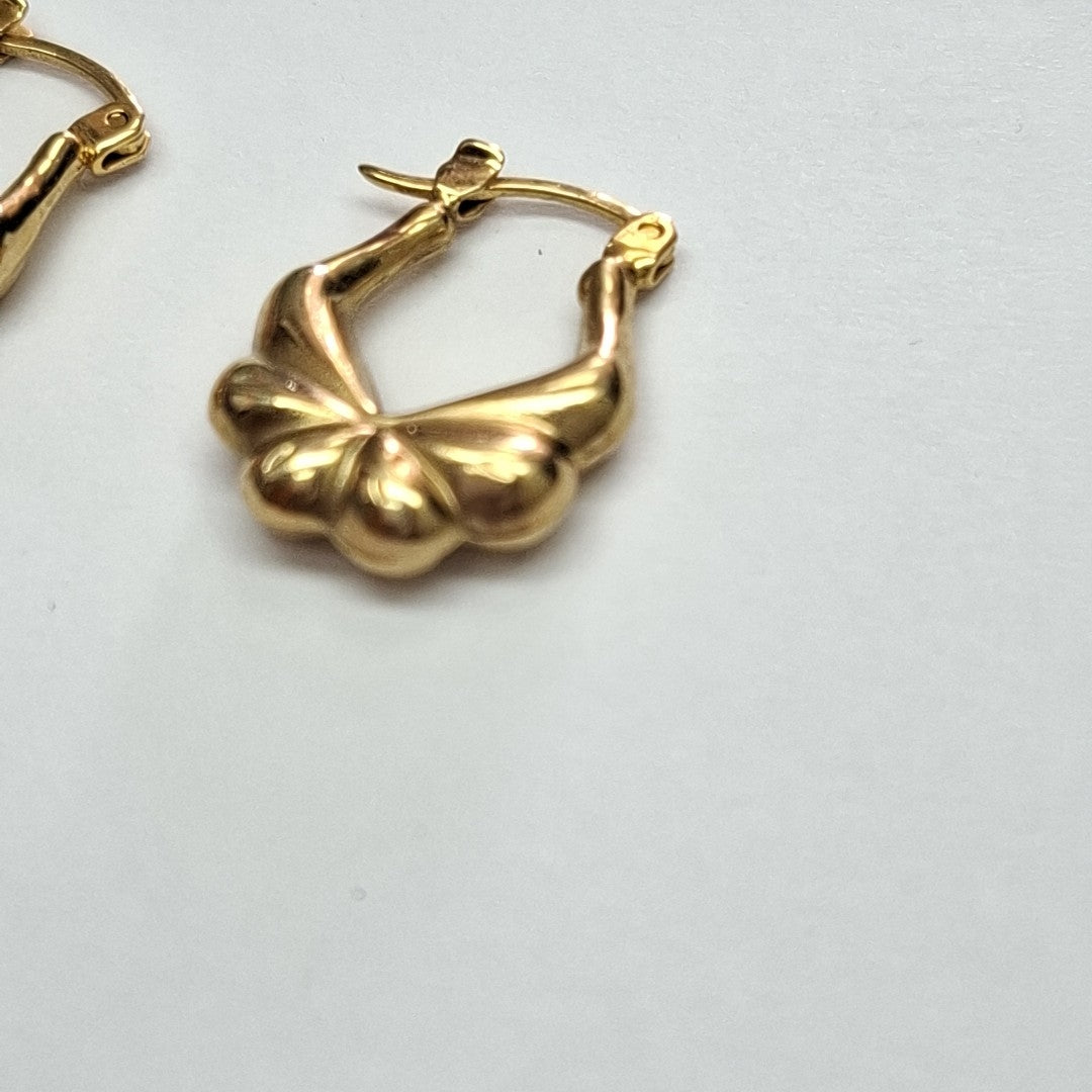 ARRACADAS PAR ORO 14 K 1,70 GRMS (SEMINUEVO)