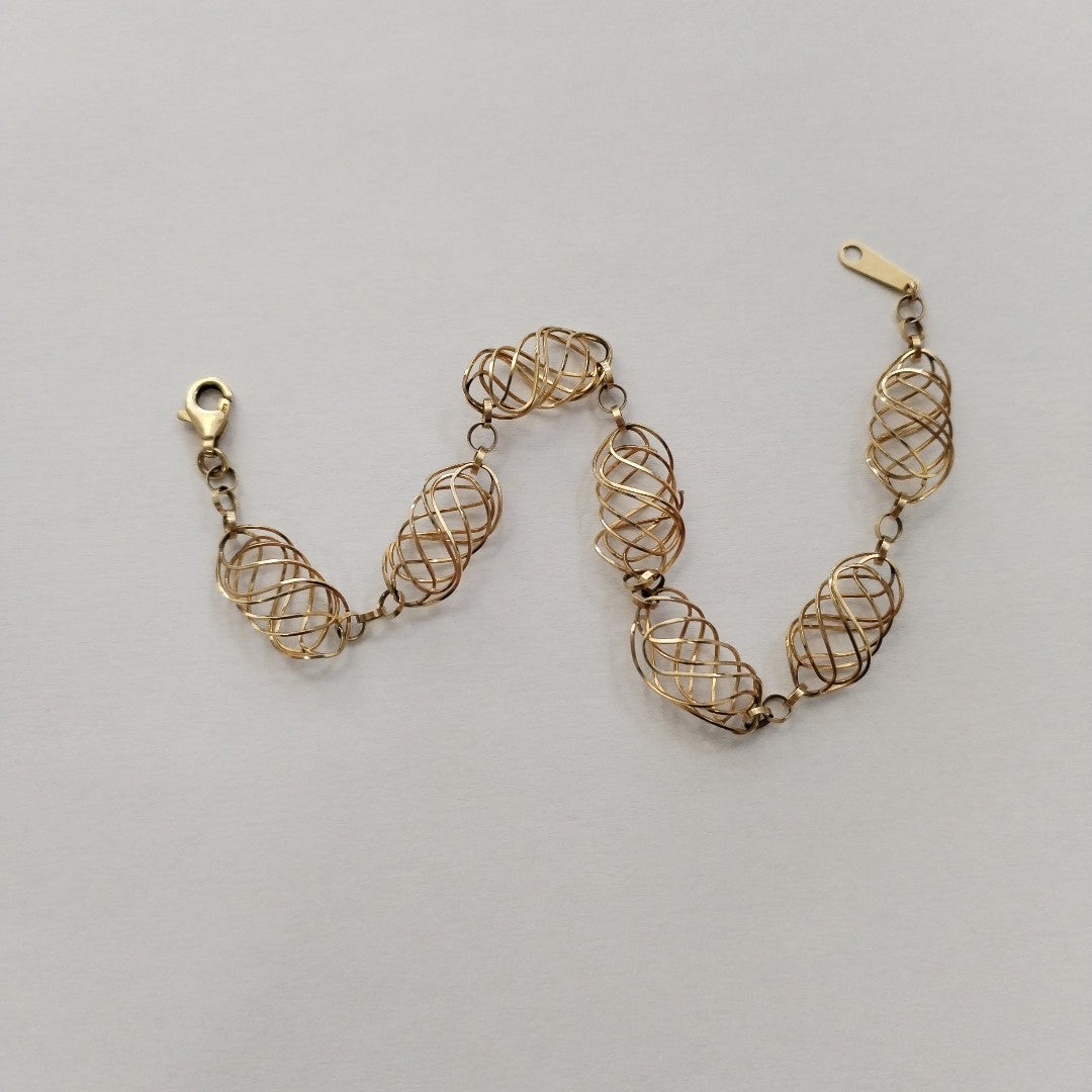 PULSERA ORO 14 K 3.7 GRMS (SEMINUEVO)