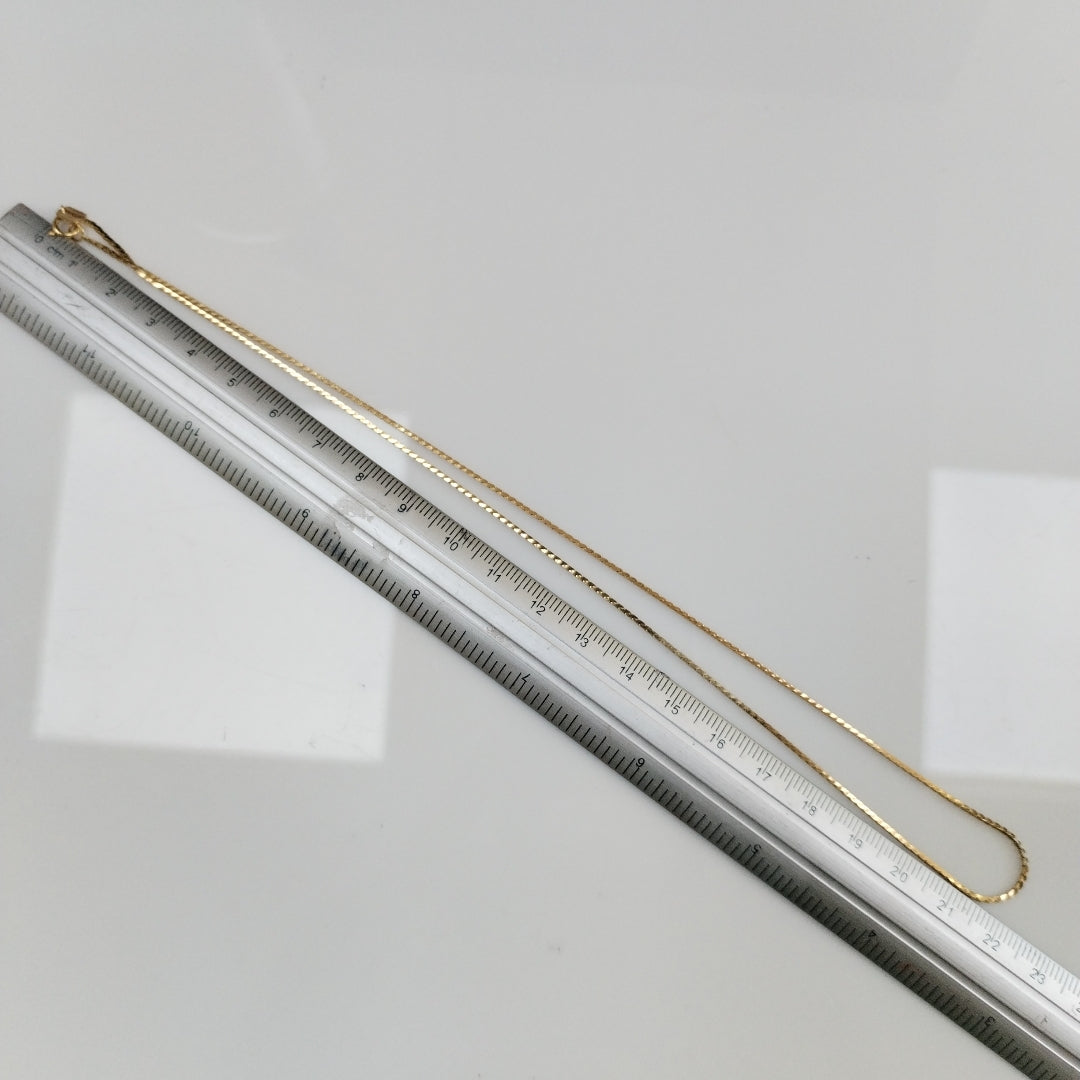 CADENA ORO 14 K 3,50 GRMS (SEMINUEVO)