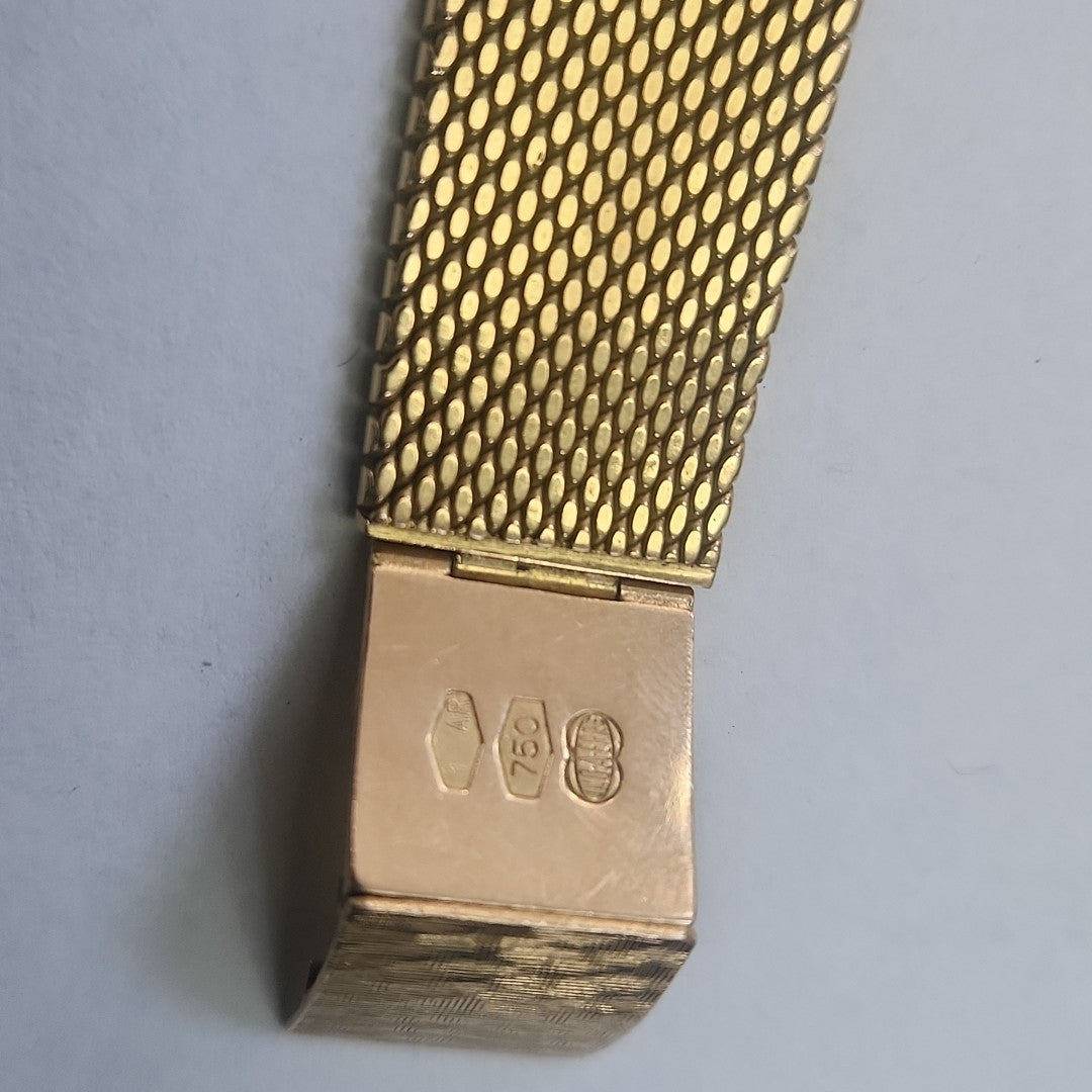 RELOJ CAJA Y PULSO ORO ORO 18 K 74.1 GRMS (SEMINUEVO)