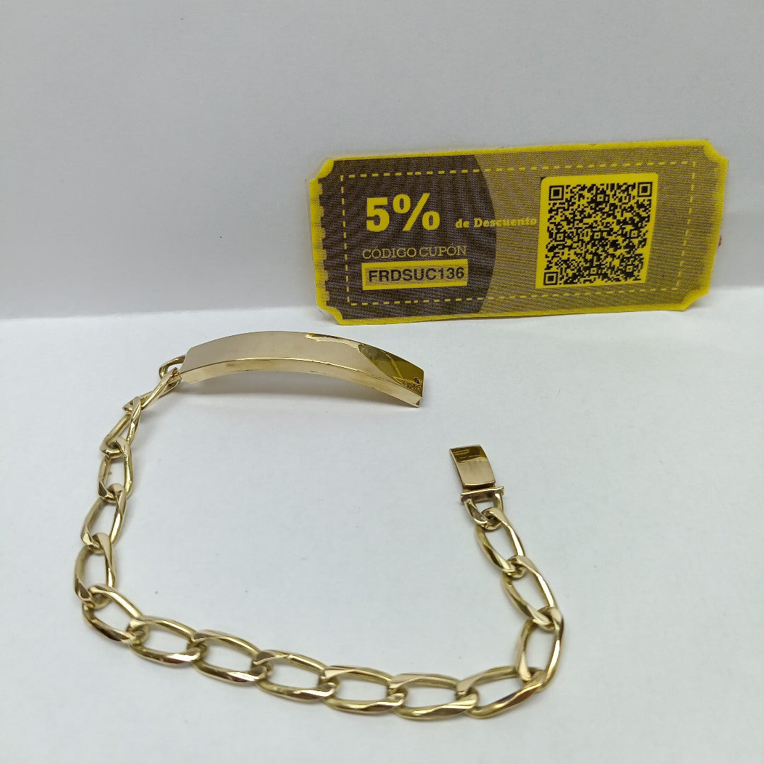 ESCLAVA ORO 14 K 15.6 GRMS (SEMINUEVO)