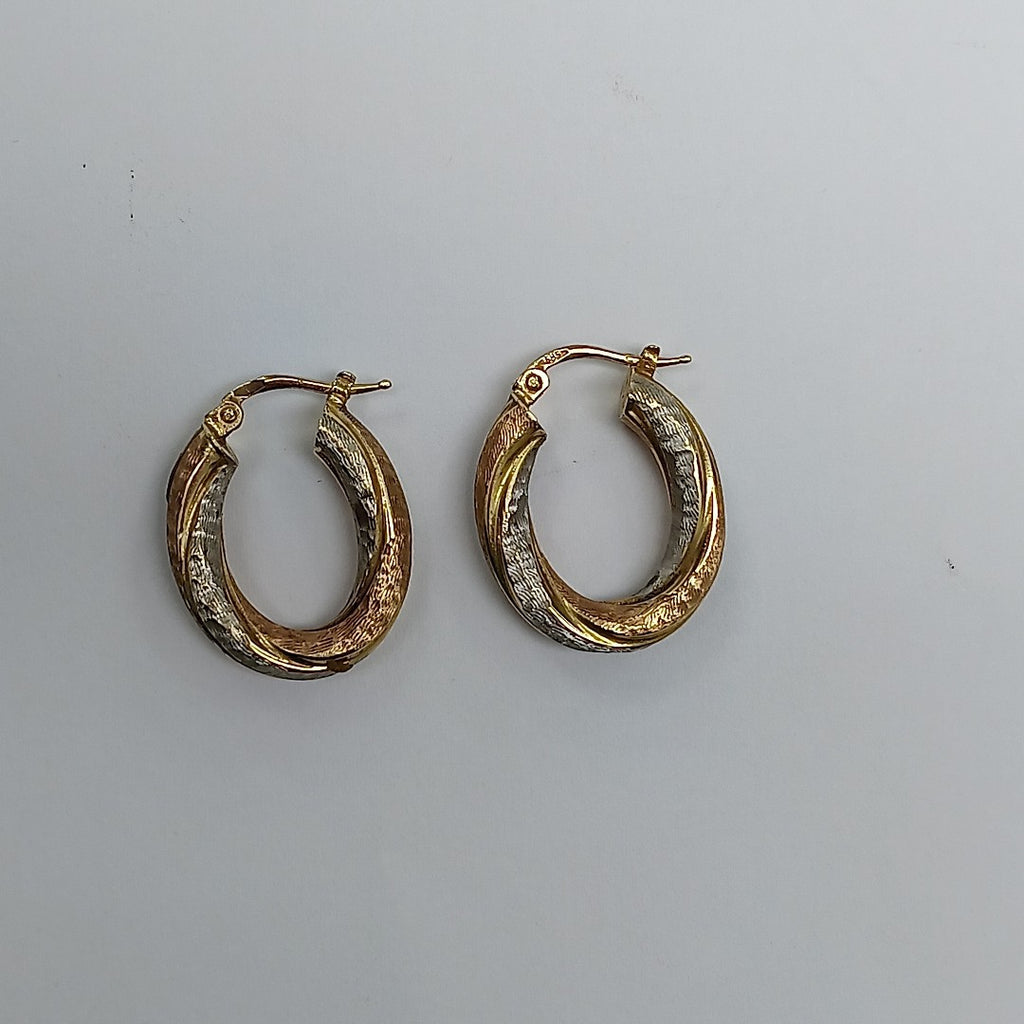 ARRACADAS PAR ORO 14 K 4.2 GRMS (SEMINUEVO)