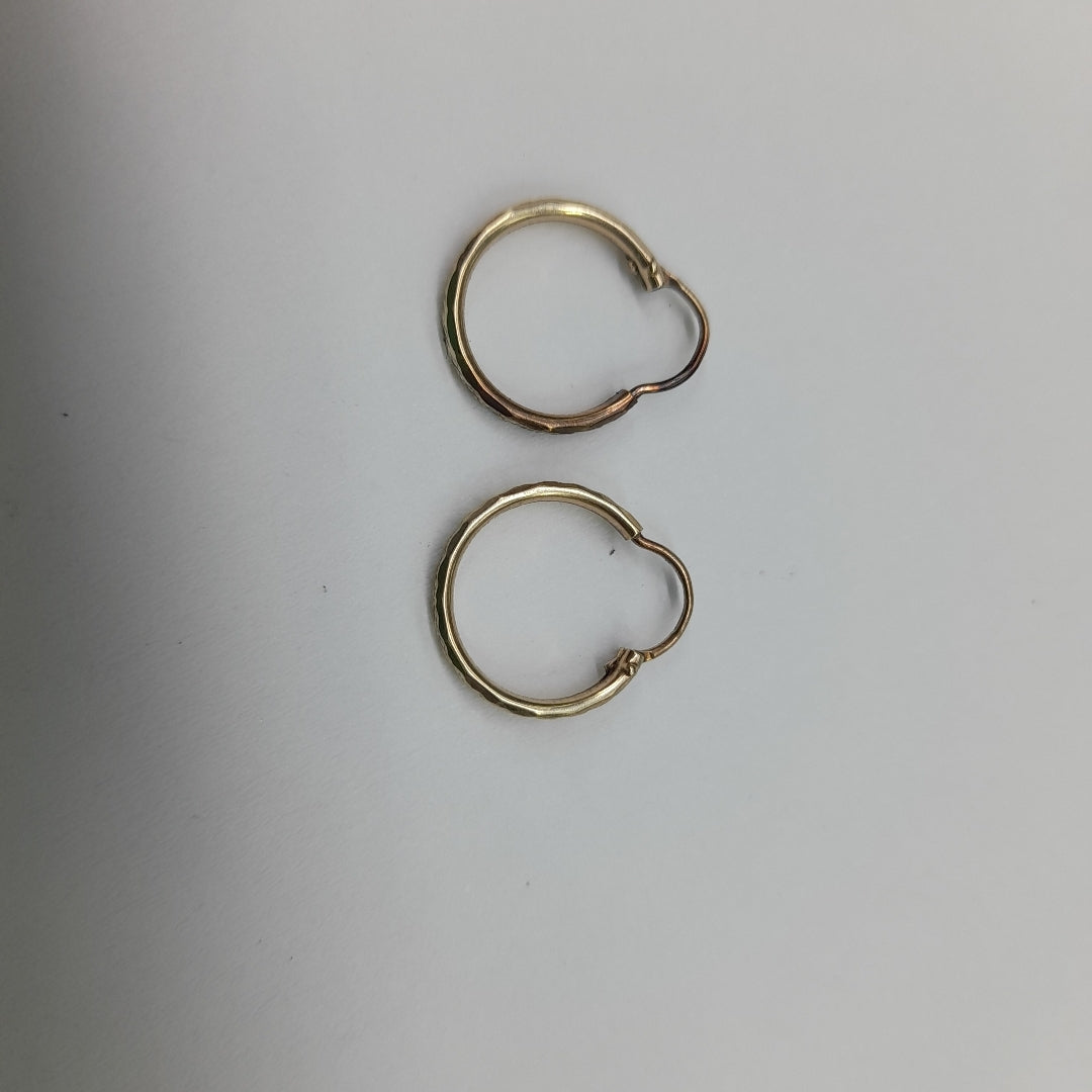 ARRACADAS PAR ORO 10 K 0.9 GRMS (SEMINUEVO)