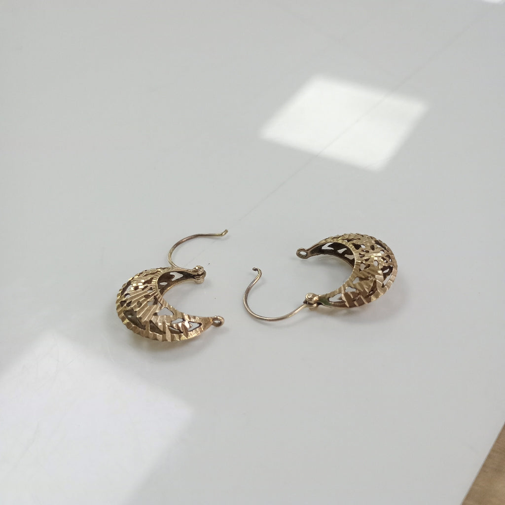 ARETES PAR ORO 10 K 2.1 GRMS (SEMINUEVO)