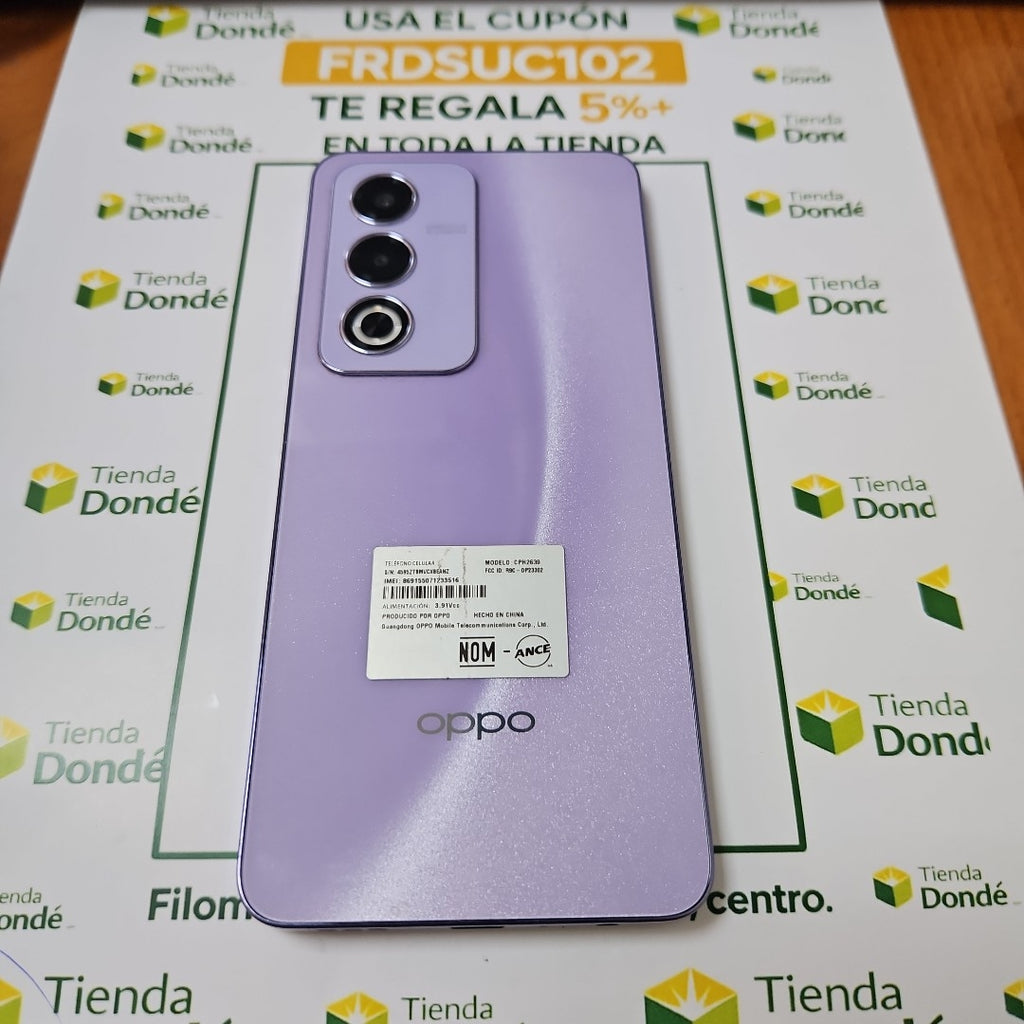 CELULAR OPPO  A80 5G CPH2639 (2024) 256 GB 8 GB RAM (SEMINUEVO)