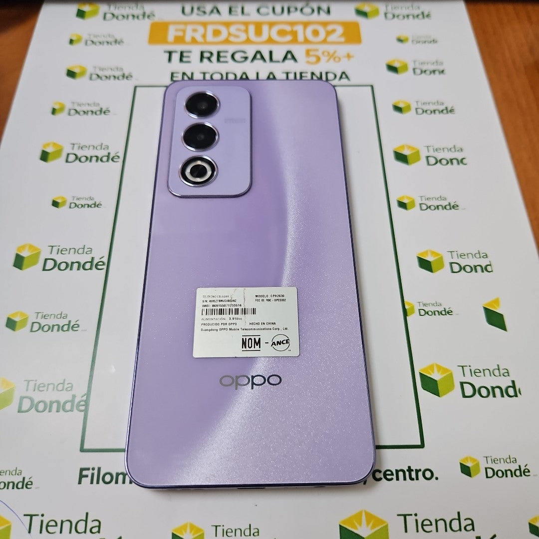 CELULAR OPPO  A80 5G CPH2639 (2024) 256 GB 8 GB RAM (SEMINUEVO)