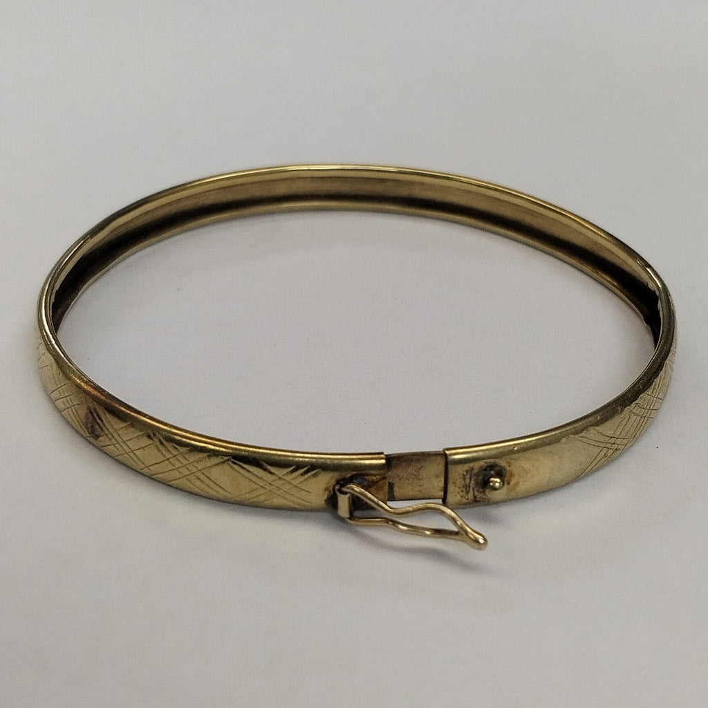 PULSERA RIGIDA ORO 10 K 6.3 GRMS (SEMINUEVO)