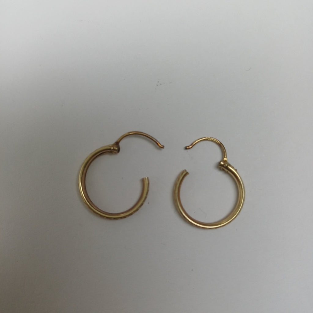 ARRACADAS PAR ORO 10 K 1 GRMS (SEMINUEVO)