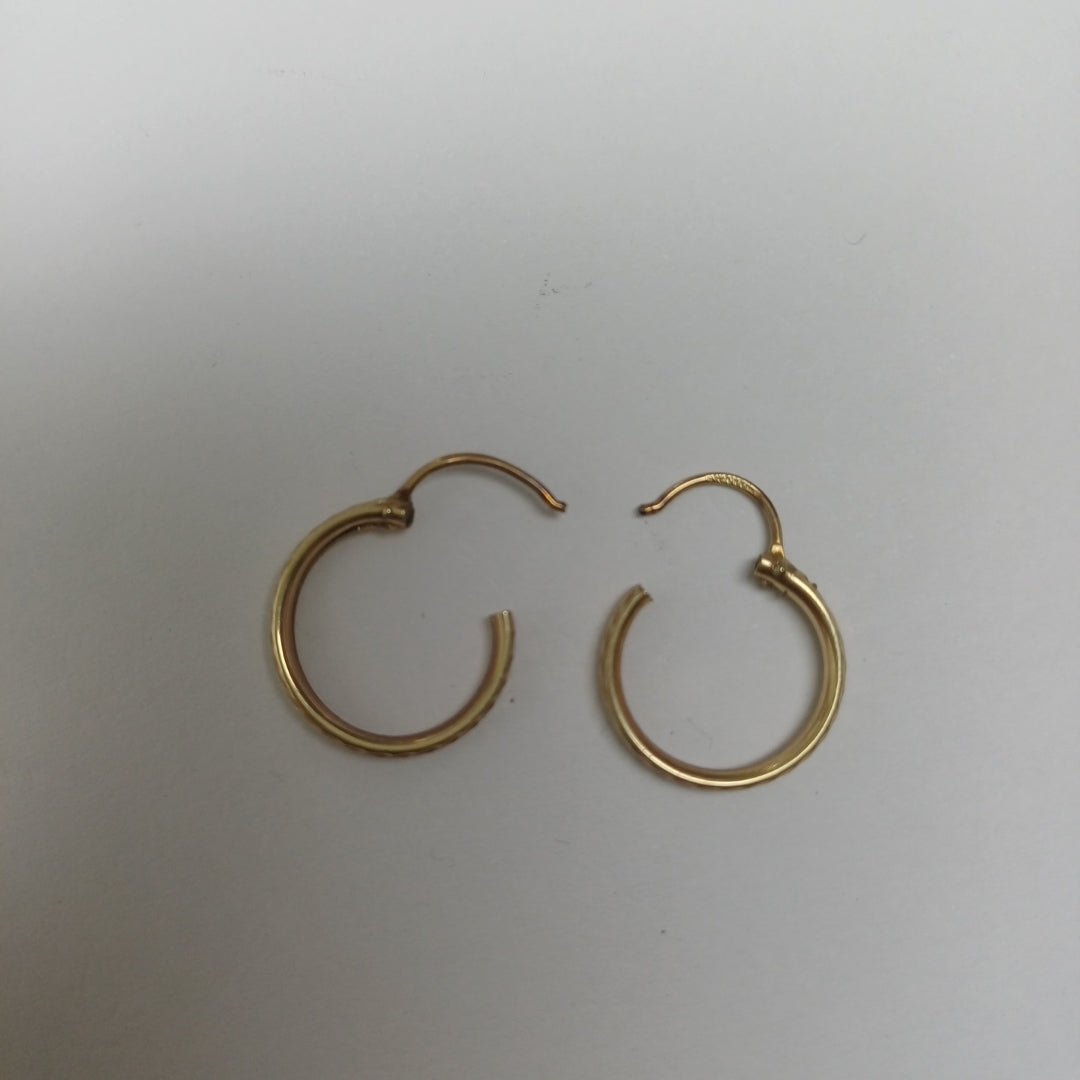 ARRACADAS PAR ORO 10 K 1 GRMS (SEMINUEVO)