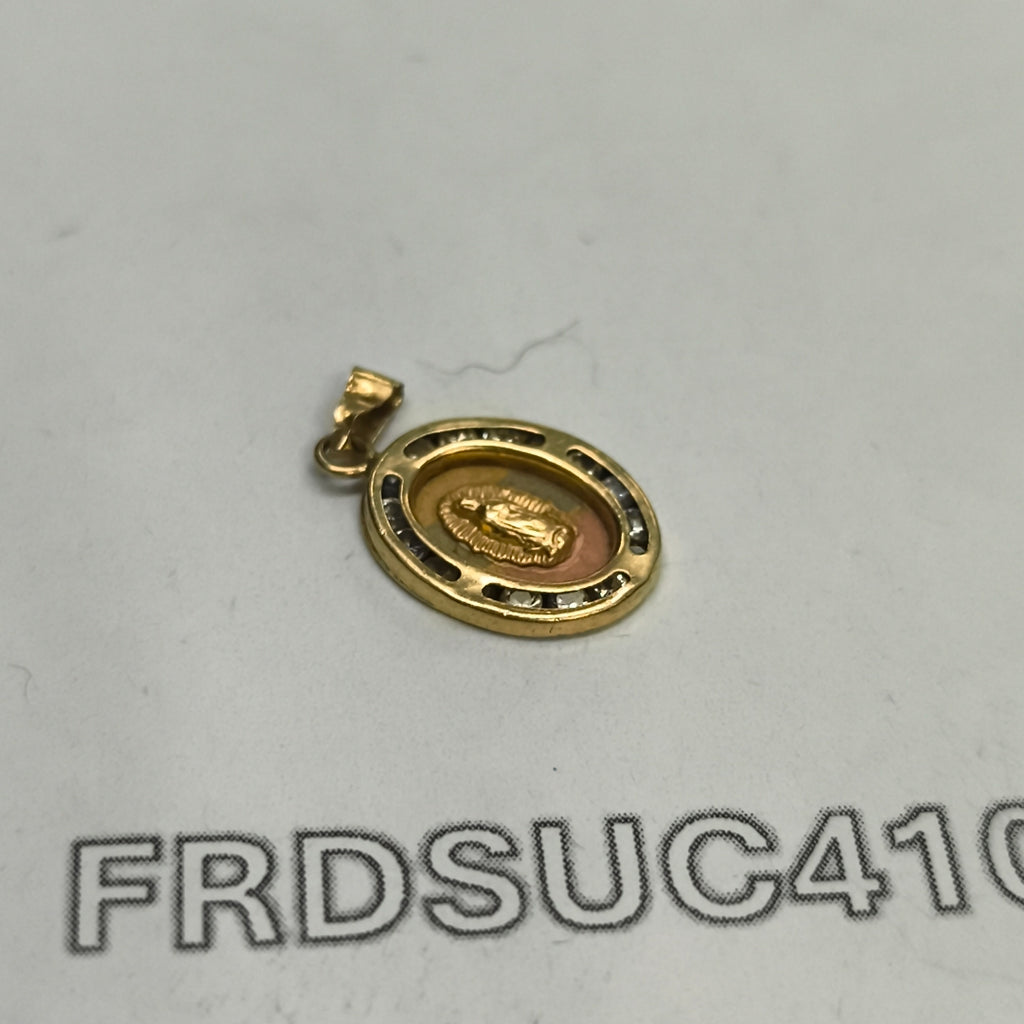 MEDALLA RELIGIOSA ORO 10 K 1,00 GRMS (SEMINUEVO)