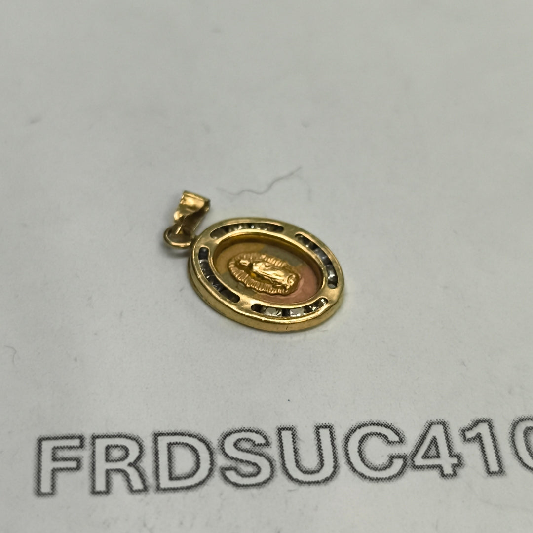 MEDALLA RELIGIOSA ORO 10 K 1,00 GRMS (SEMINUEVO)