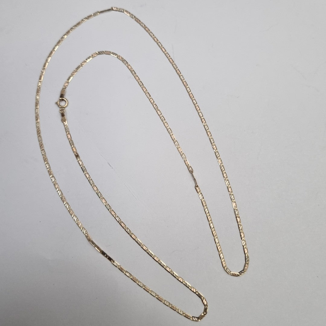 CADENA ORO 14 K 1.7 GRMS (SEMINUEVO)