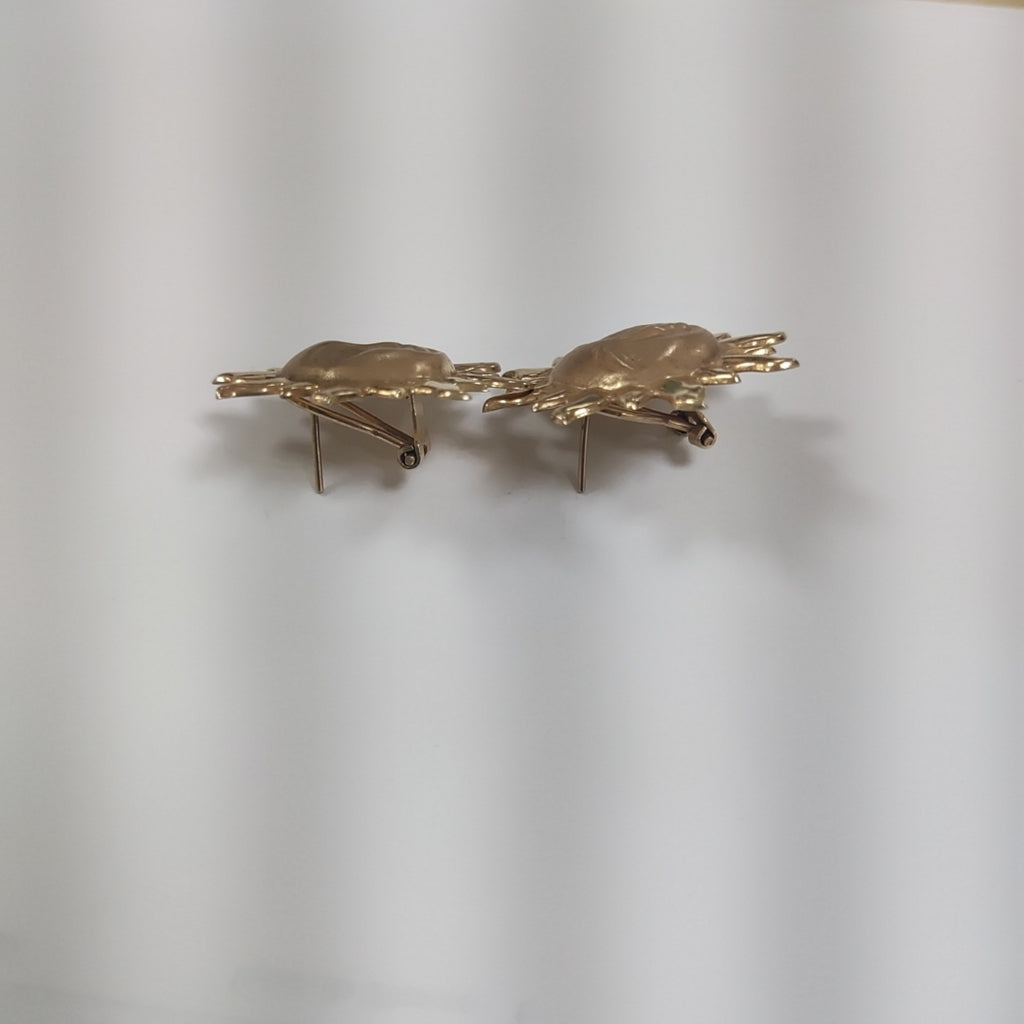 ARETES PAR ORO 14 K 7,70 GRMS (SEMINUEVO)