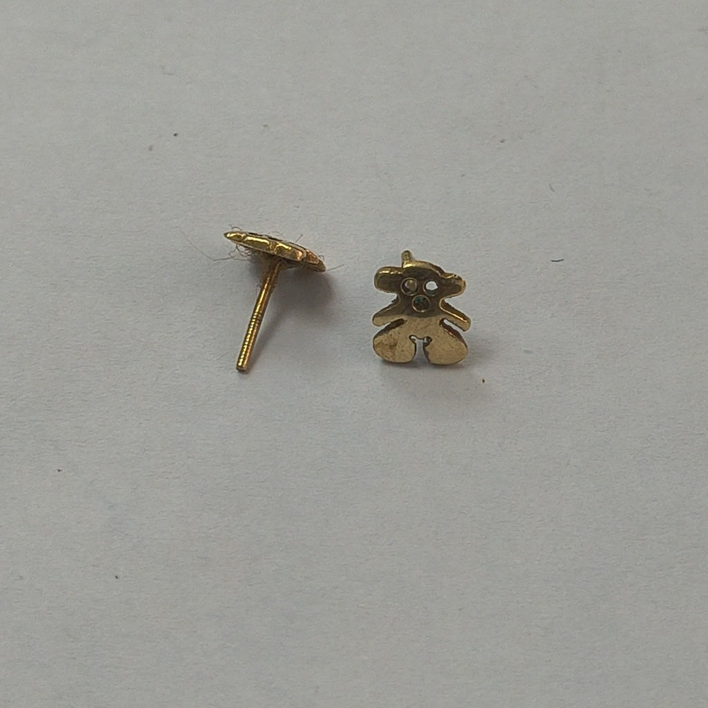 ARETES PAR ORO 14 K 0,80 GRMS (SEMINUEVO)