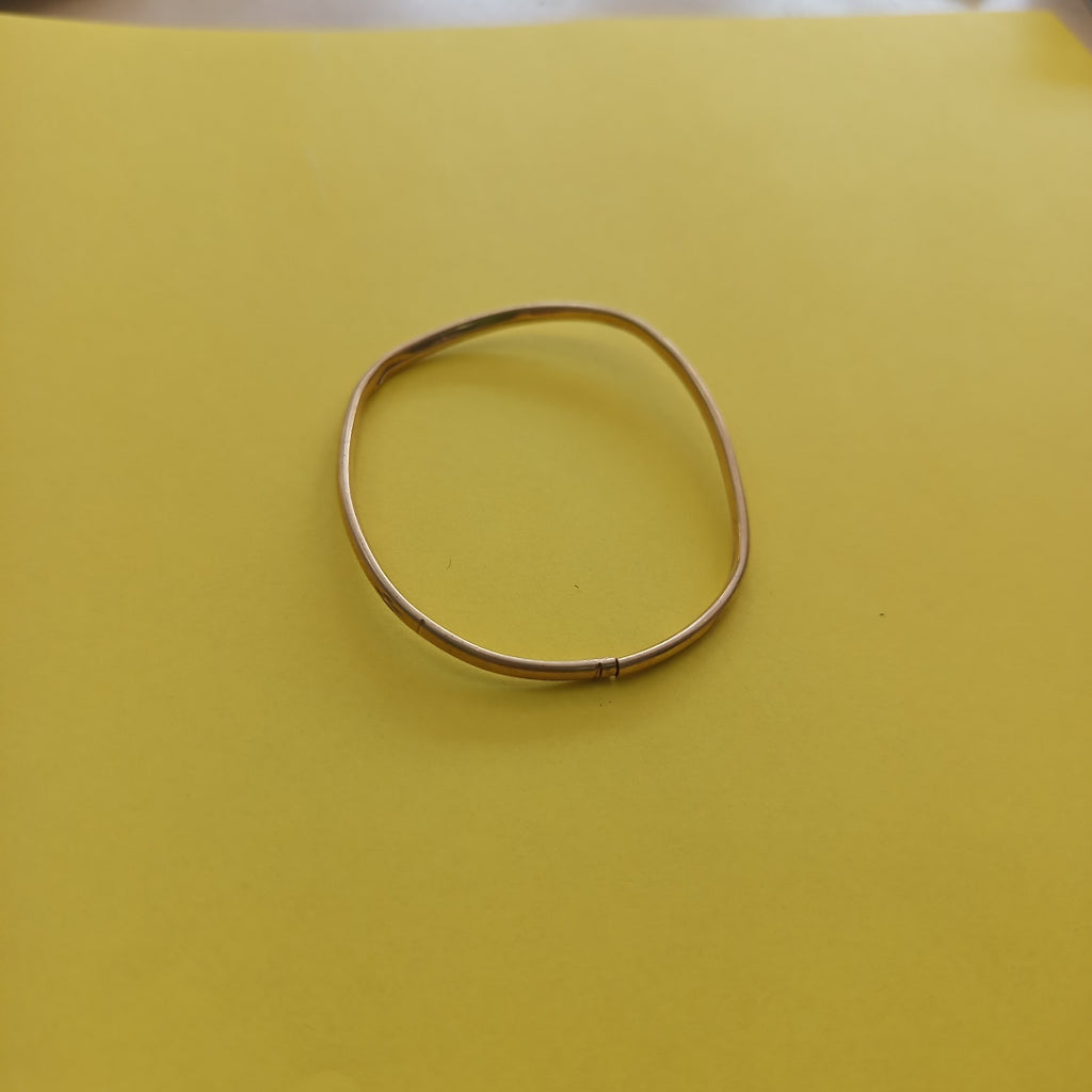 PULSERA RIGIDA ORO 10 K 3.2 GRMS (SEMINUEVO)