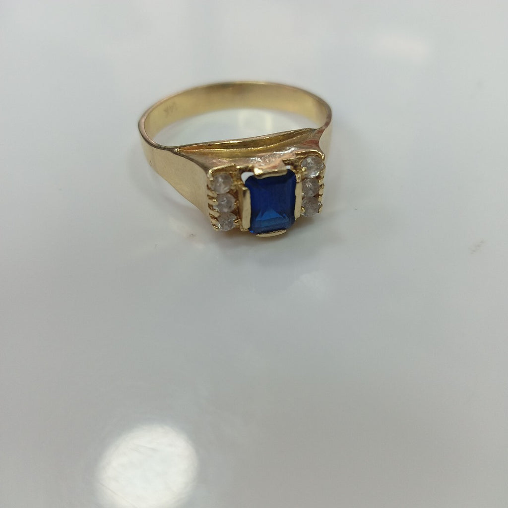 ANILLO ORO 14 K 4.4 GRMS (SEMINUEVO)