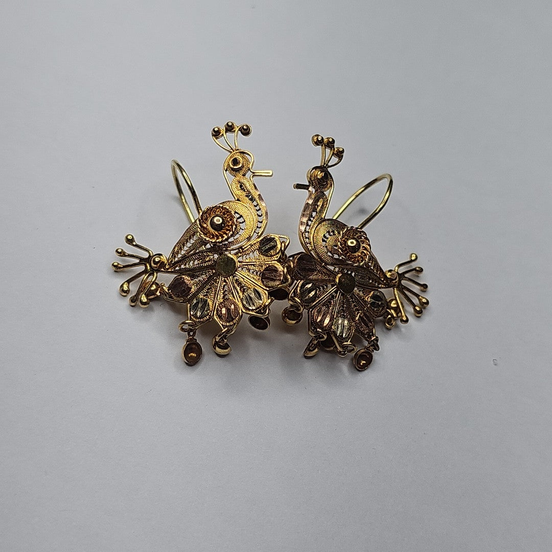 ARETES PAR ORO 8 K 5.2 GRMS (SEMINUEVO)