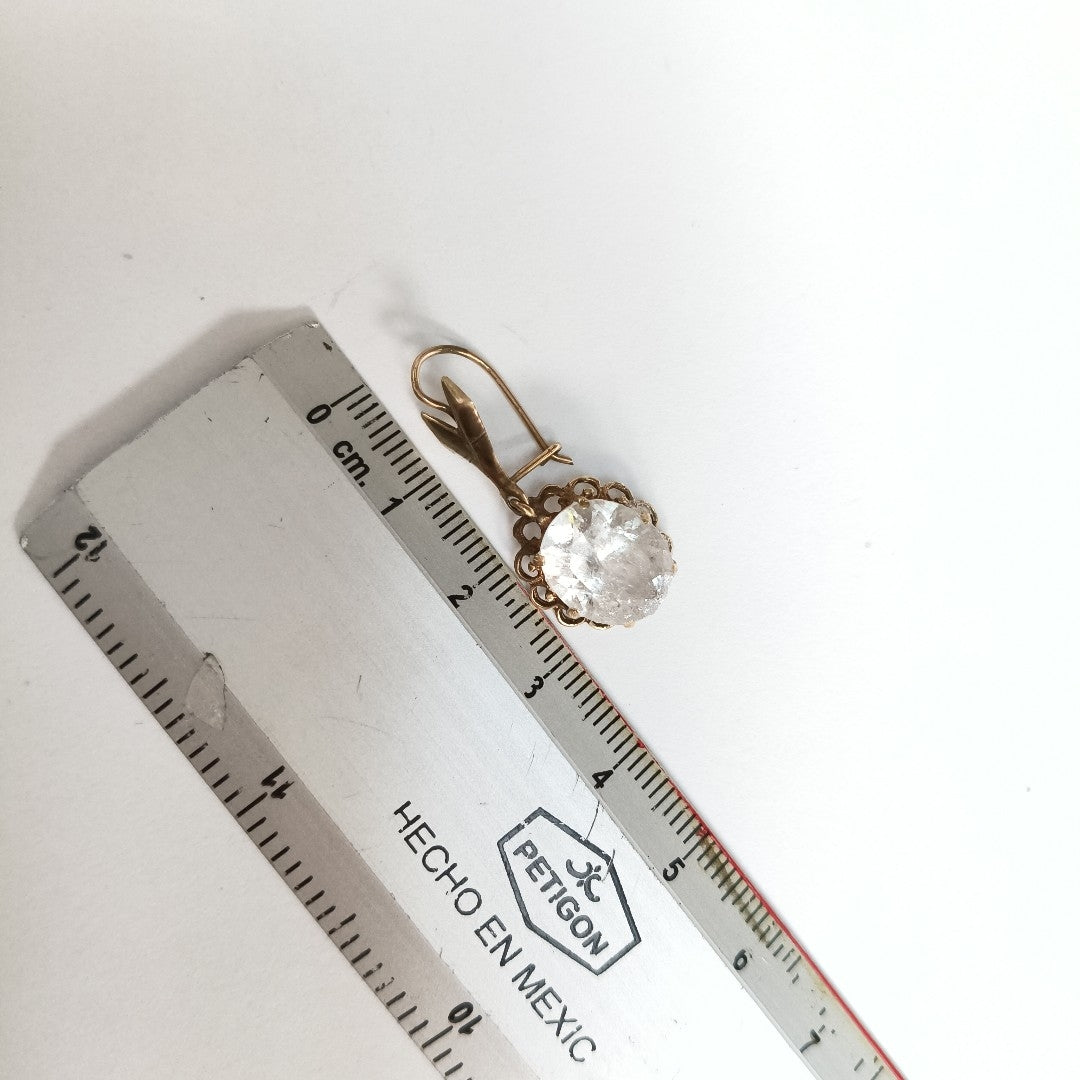 ARETES PAR ORO 8 K 5,70 GRMS (SEMINUEVO)