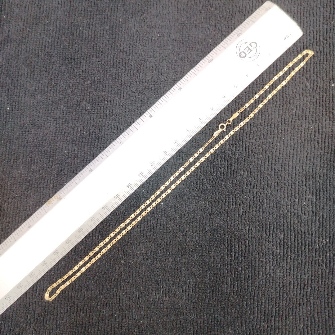 CADENA ORO COMBINADO 10 K 1,80 GRMS (SEMINUEVO)