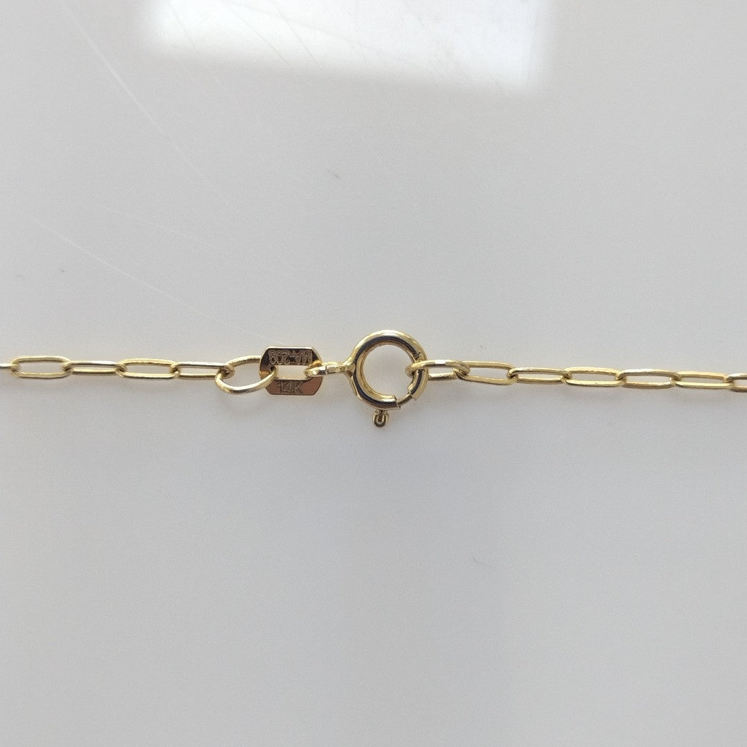CADENA ORO 14 K 2.2 GRMS (SEMINUEVO)