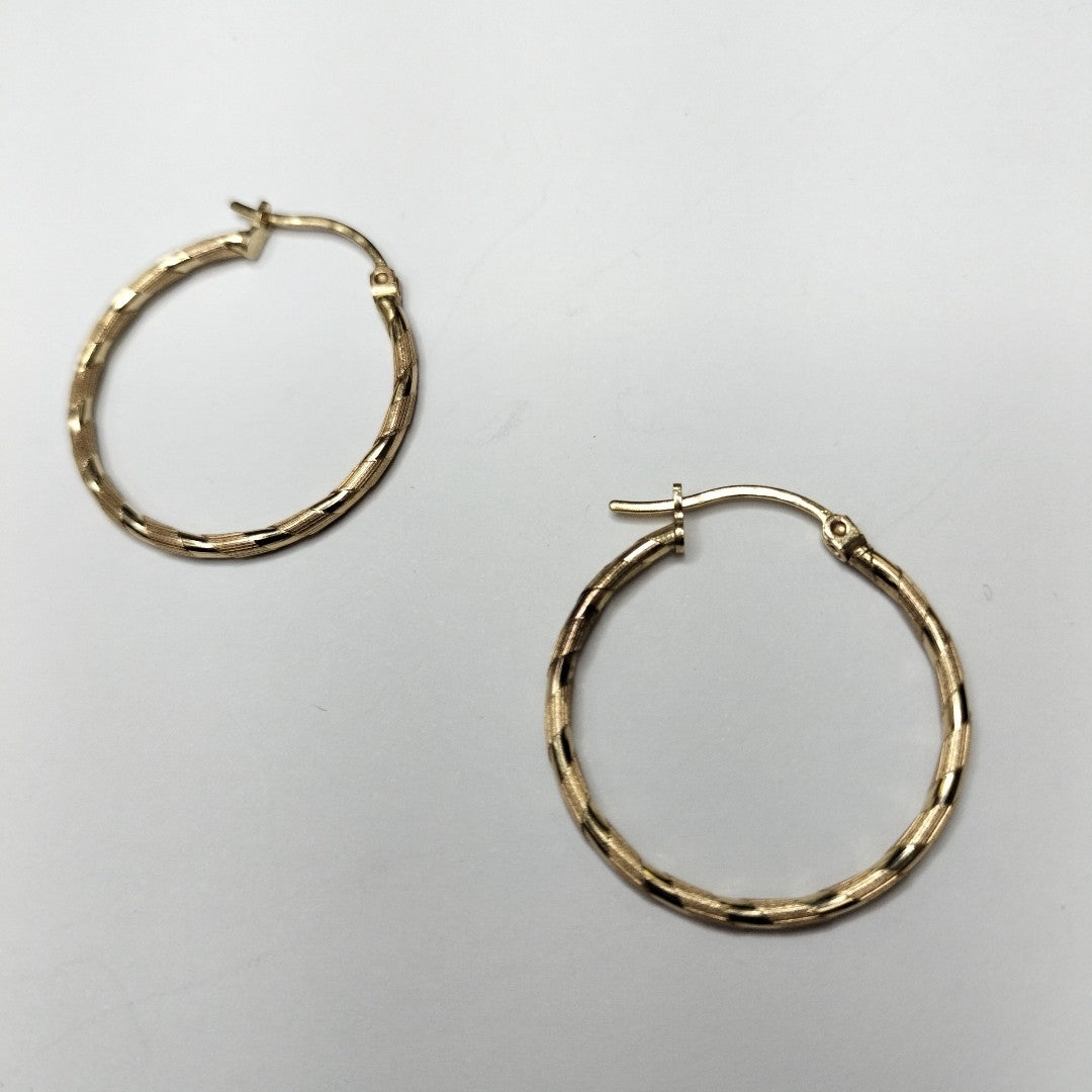 ARRACADAS PAR ORO 12 K 2.2 GRMS (SEMINUEVO)