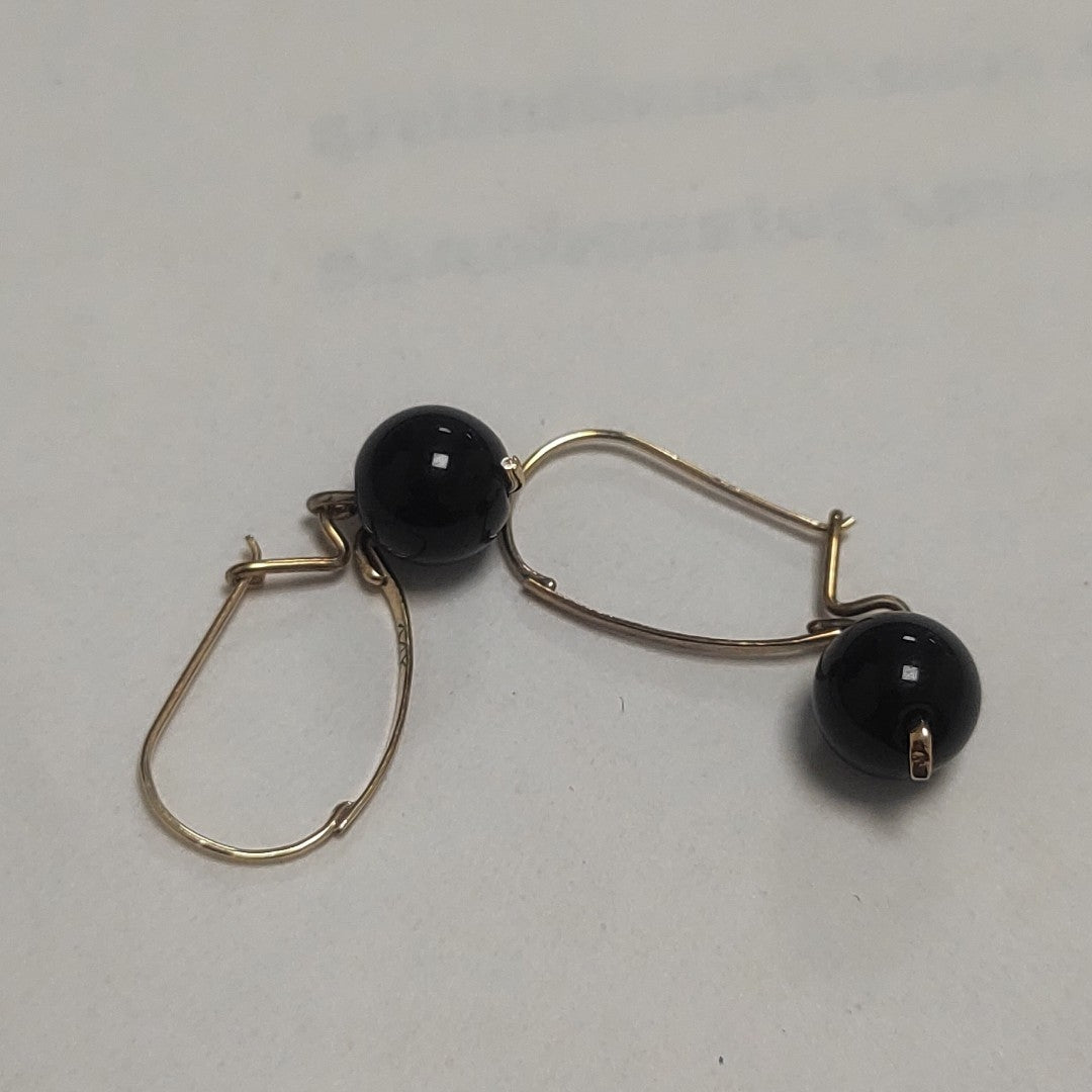ARETES PAR ORO 14 K 1 GRMS (SEMINUEVO)
